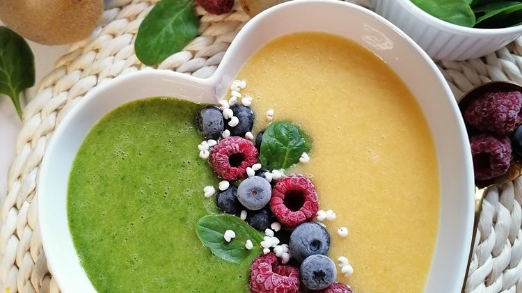 Dwukolorowe smoothie