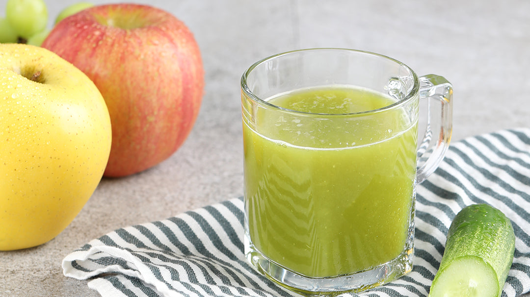 Green Cleansing Juice as Breakfast Replacement