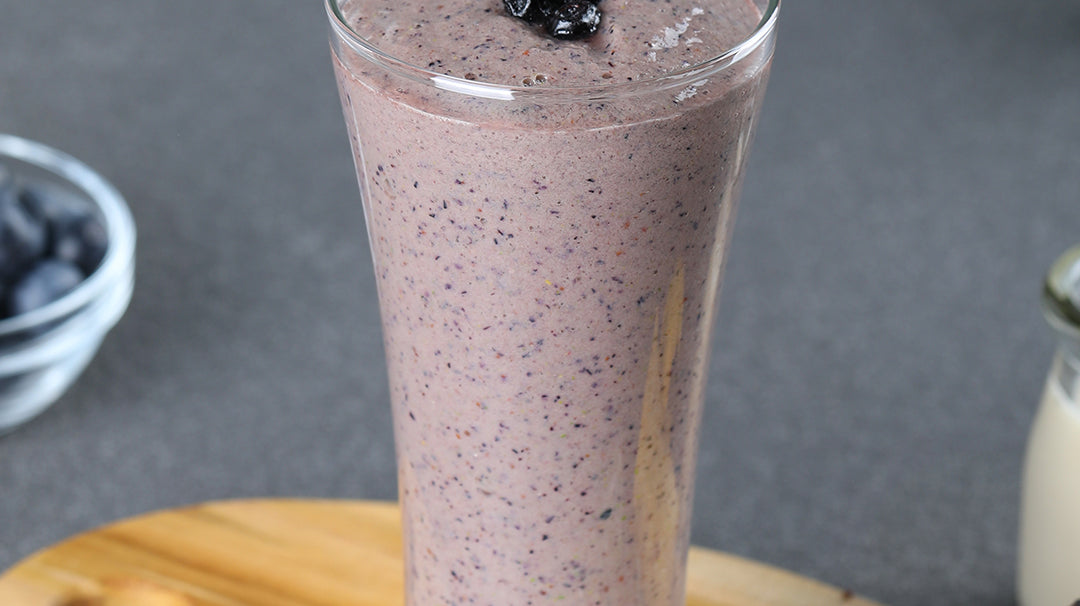 Blueberry Sprout Smoothie