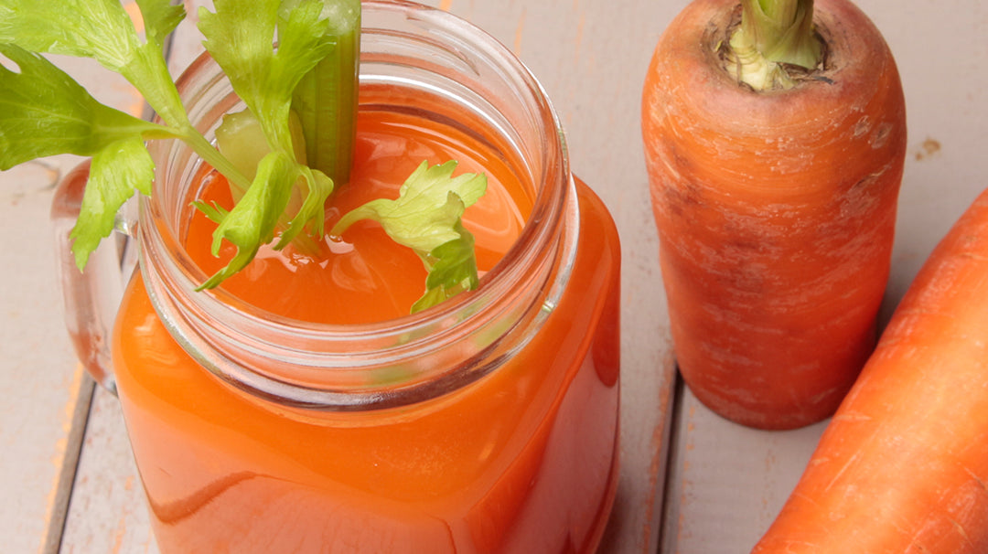 Carrot Juice for Immunity Improvement