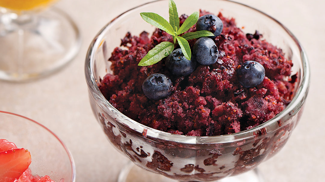 Blueberry Sherbet