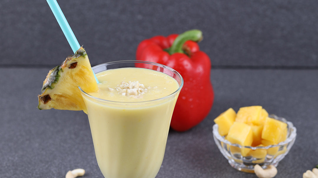 Bell Pepper Mango Pineapple Smoothie