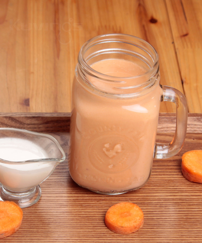 Fig Carrot Yogurt Smoothie